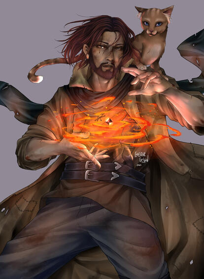 Half Body [75$] - Full Colour High res jpg png, No/simple background, 1 figure, max 2 weeks work, max 3x revision