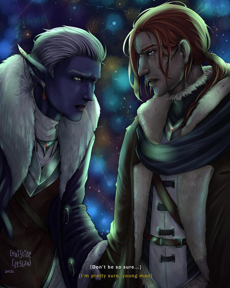 Couple Half Body [140$] - High res jpg png, No/simple background, 2 figure, max 2 weeks work, max 3x revision (+$20/figure, If you want to added more figure)