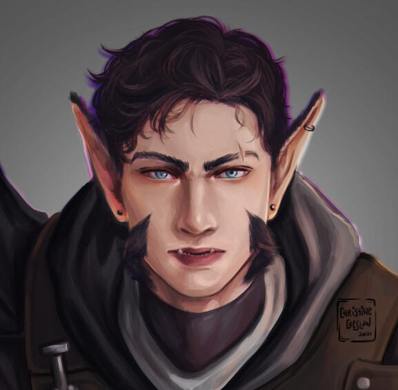 Headshot [$40] - Full Colour High res jpg png, No/simple background, 1 figure, max 2 weeks work, max 3x revision