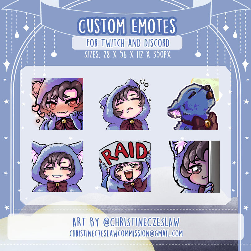 6 Batch Emotes [25$]